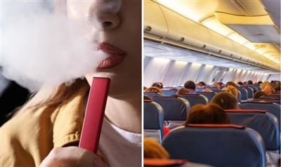 Können Sie Einweg -Vapes in ein Flugzeug nehmen?